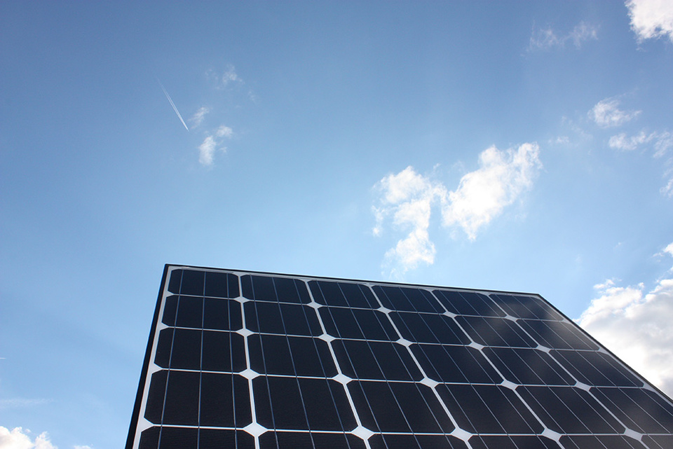 PV Anlage bei ELMÜ Elektro/Elektronik GmbH in Mühlhausen