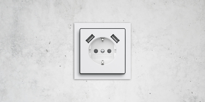 SCHUKO® USB-Steckdose bei ELMÜ Elektro/Elektronik GmbH in Mühlhausen