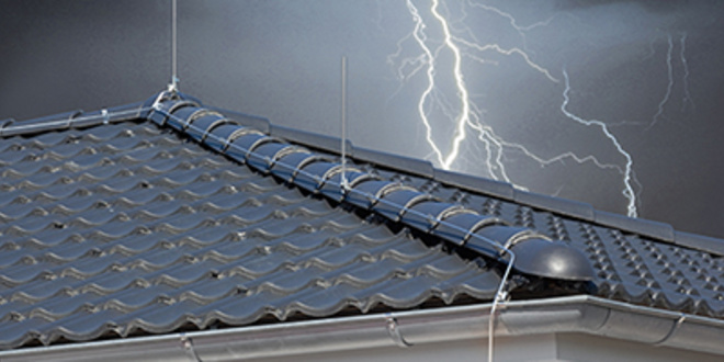 Äußerer Blitzschutz bei ELMÜ Elektro/Elektronik GmbH in Mühlhausen